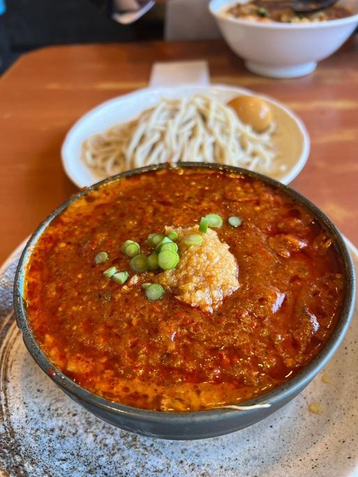 どて辛つけ麺中辛 中辛