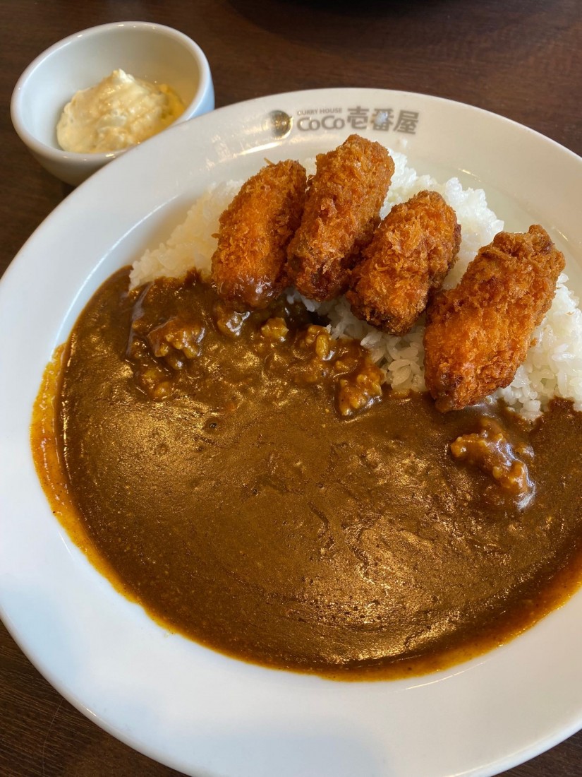 カキフライカレー 8辛