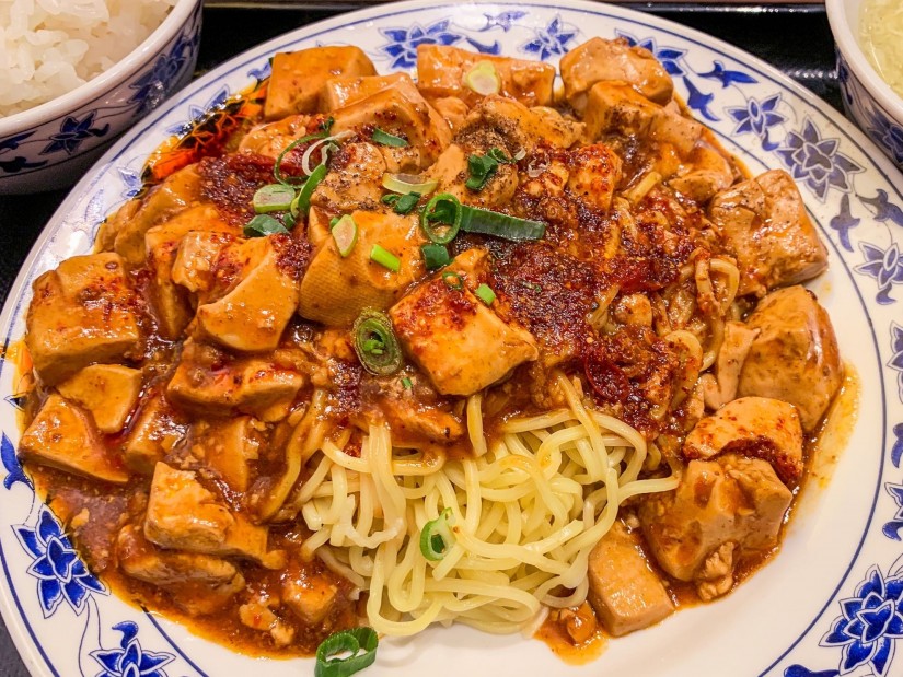汁なし麻婆麺 強辛