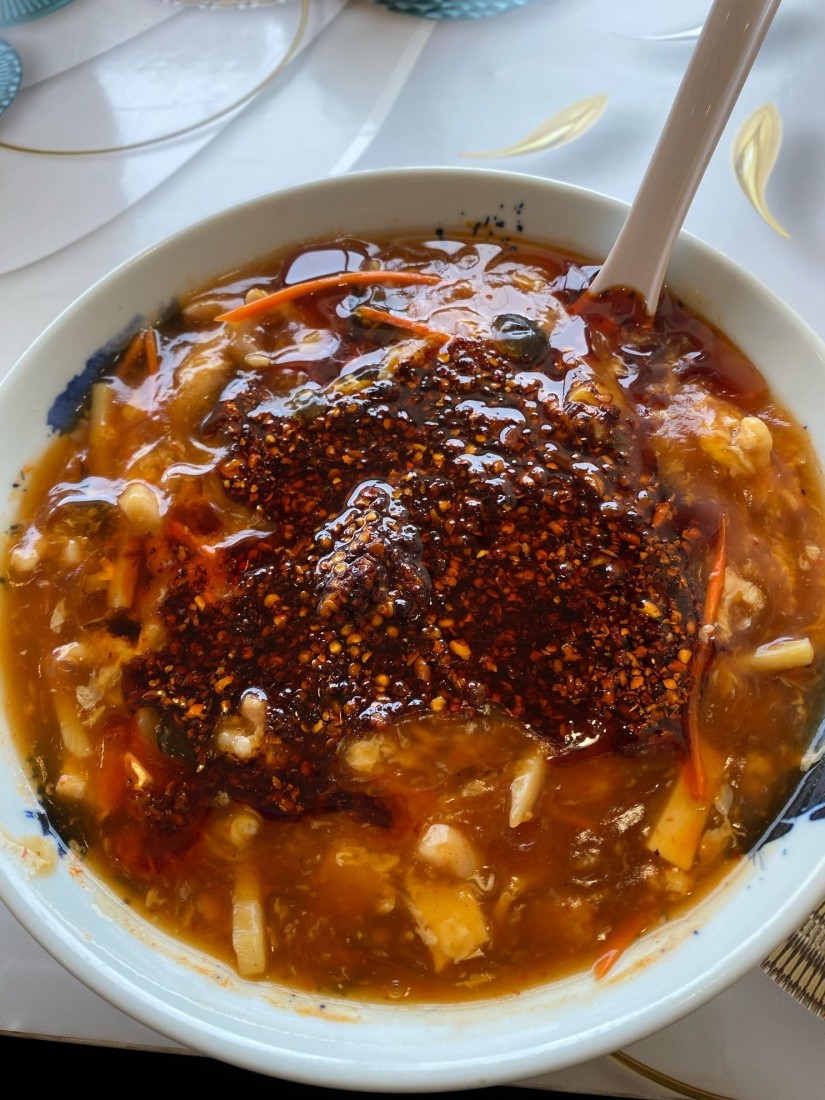 スーラー刀削麺 辛さ5倍