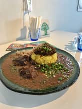 豚バラ軟骨カレー　キーマトッピング 4辛