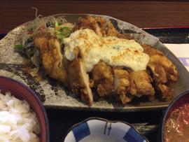 激辛チキン南蛮定食（赤）