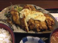 激辛チキン南蛮定食(赤)