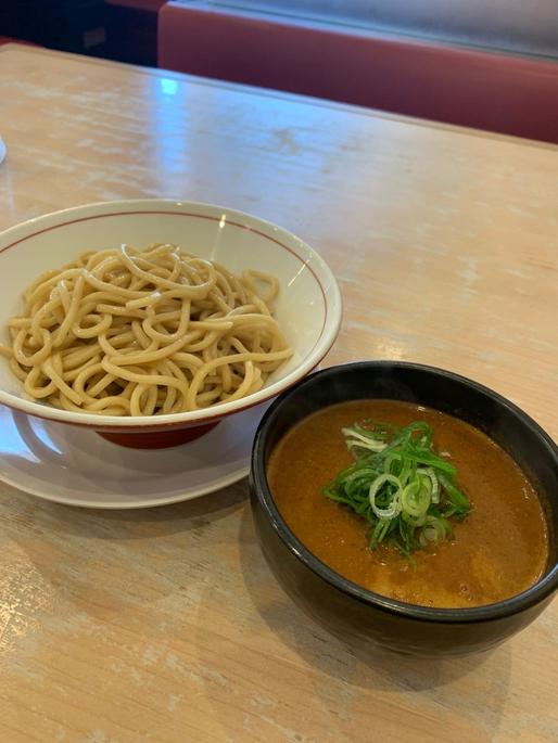 濃厚魚介つけ麺＋辛口 5辛