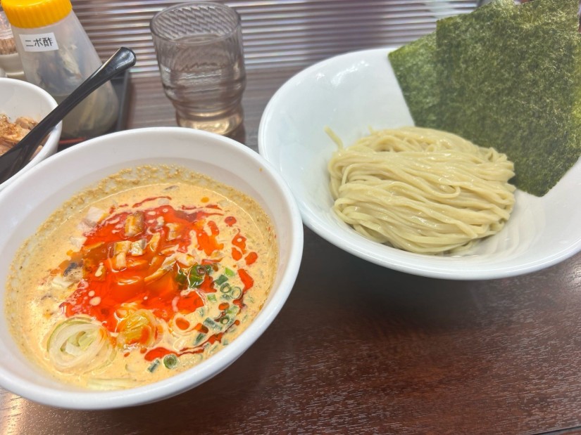 冷やし豆乳担々つけ麺