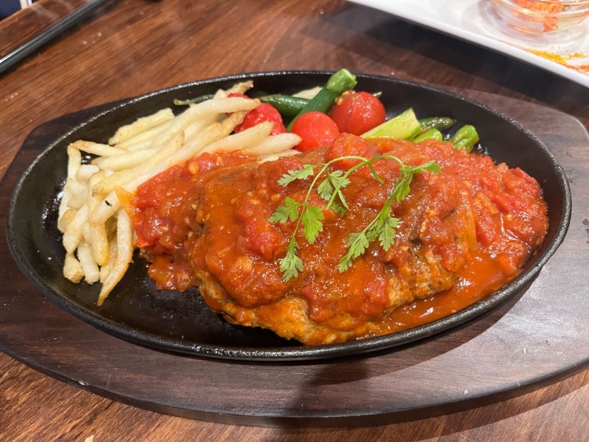 炎獄ハンバーグ 🌶️🌶️🌶️🌶️🌶️🌶️🌶️🌶️