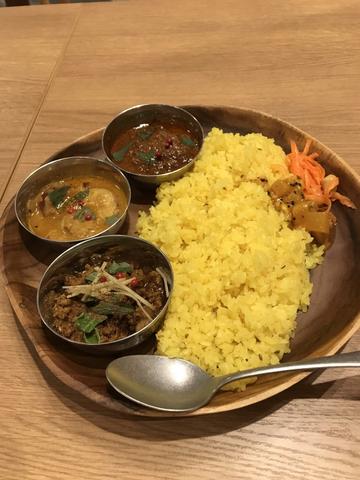 3種盛りカレー