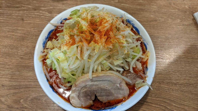 辛ラーメン+野菜増し 4辛