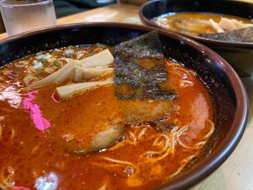 とんこつラーメン 激辛