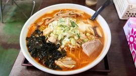 かきラーメン 味噌 激辛
