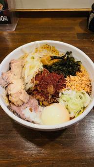 辛辛魚まぜそば 辛め