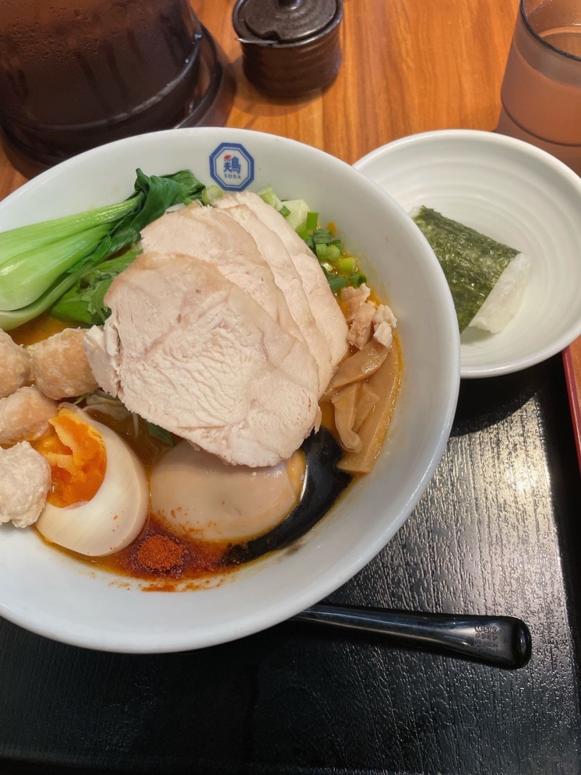 博多麻辣鶏坦々麺 激辛 普通 辛口 大辛 激辛