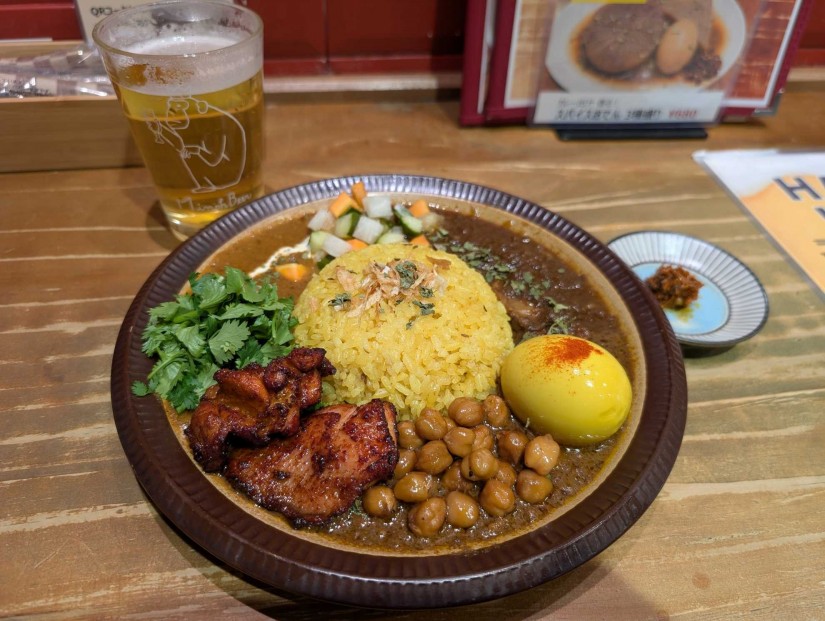 ３種あいがけカレー 