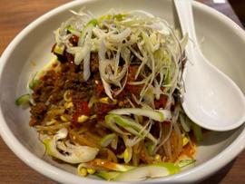 汁なし担々麺(激辛) 激辛