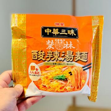 中華三昧 赤坂榮林 酸辣湯麺 辛さレベル2
