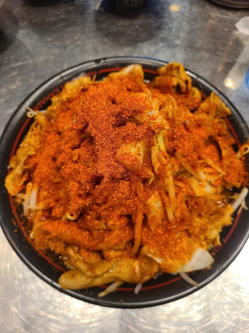 鬼紅メガ盛り辛さ増し