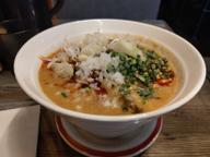 白胡麻担々麺 辛5倍痺5倍 5倍