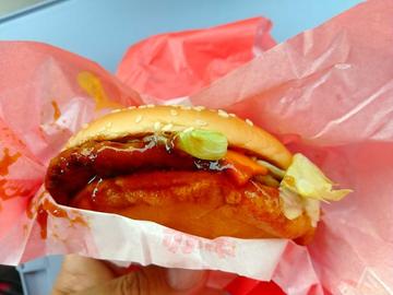 赤辛てりやきバーガー