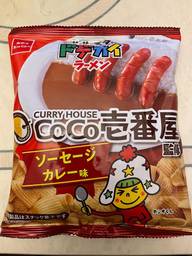 ベビースタードデカイラーメン  CURRY HOUSECoCo壱番屋監修 ソーセージカレー味