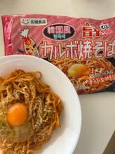 韓国風カルボ焼そば