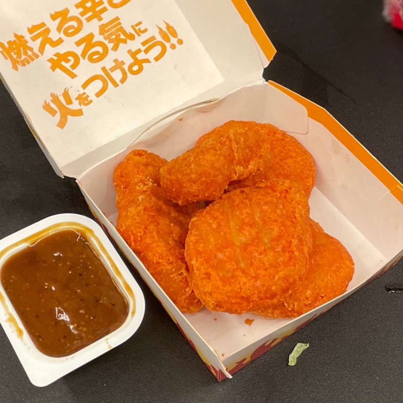 スパイシーチキン　マックナゲット