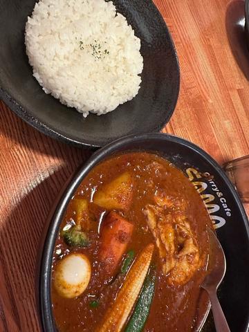  チキンカリートマトスープ 20辛