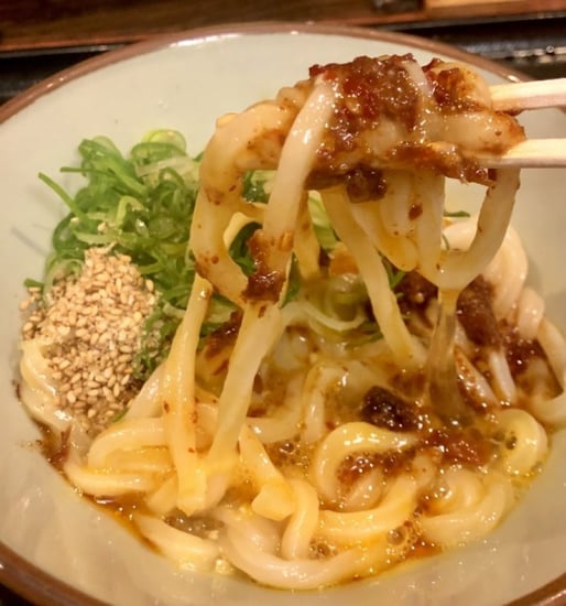 ラー玉うどん (温)