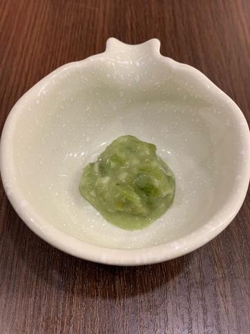 本わさび使用の茎わさび