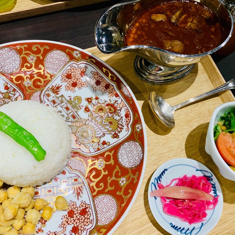 八女産猪カレー