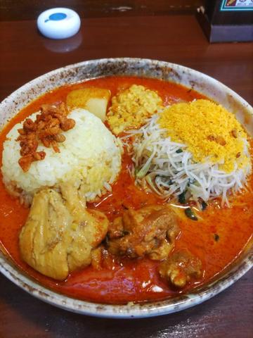 ライス＆ヌードルカレーランチ 2倍