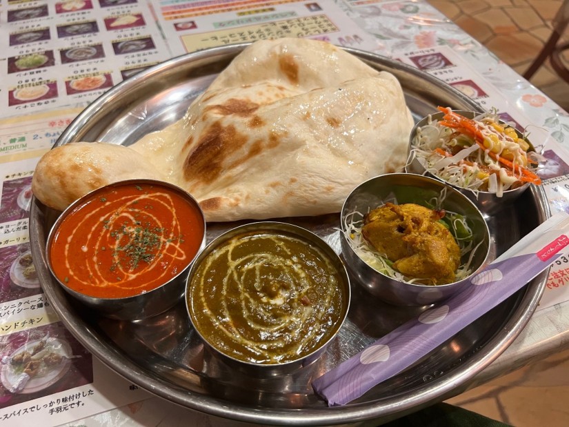 シーフードカレー      サグポーク 10辛