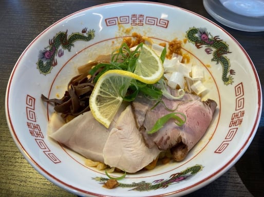 トムヤムクン油そば ピリ辛