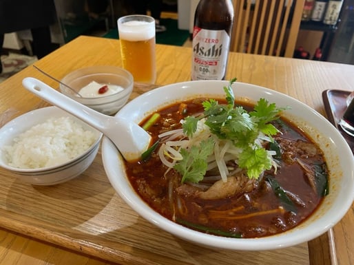 麻辣牛肉麺 5辛