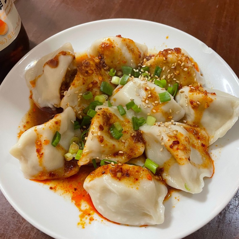 麻辣手作り水餃子