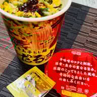 明星　辛だるま　旨辛玉子とじ麺