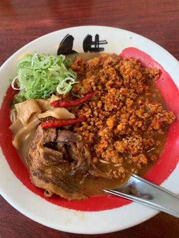 ピリ辛坦々麺