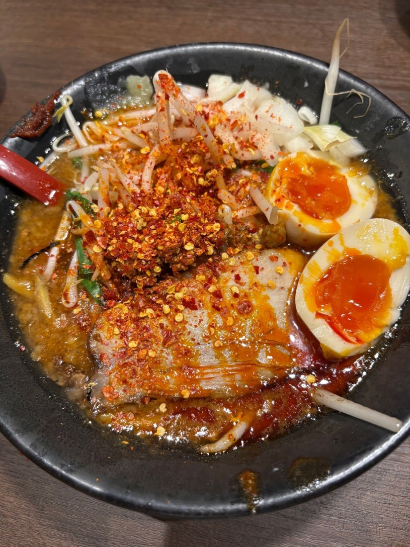 辛ベジポタ濃厚味噌ラーメン 3辛