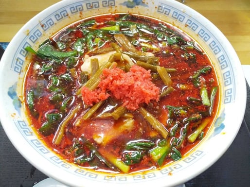 満州にらラーメン醤油 ガリガリ