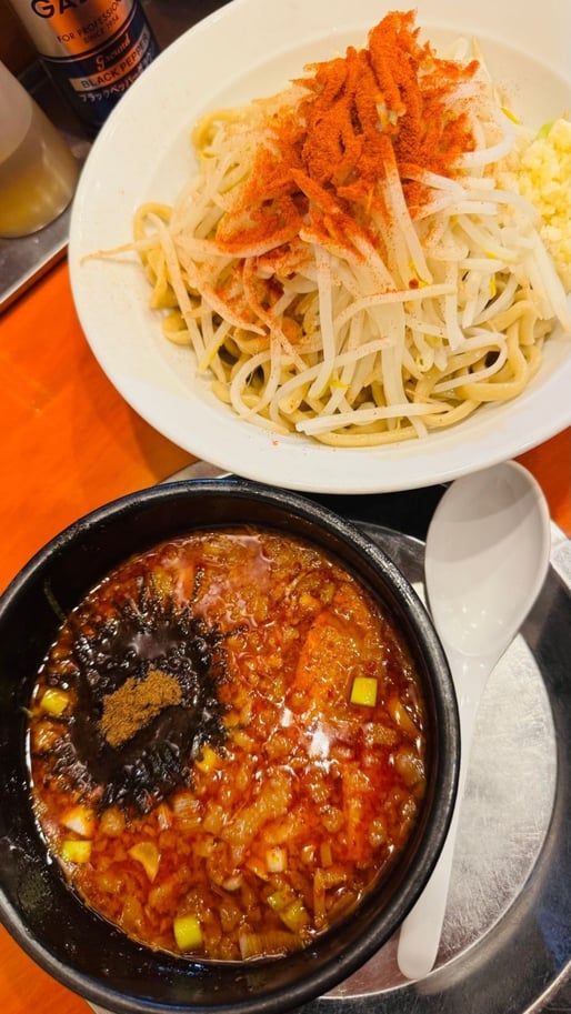 限定 つけ麺 辛変更