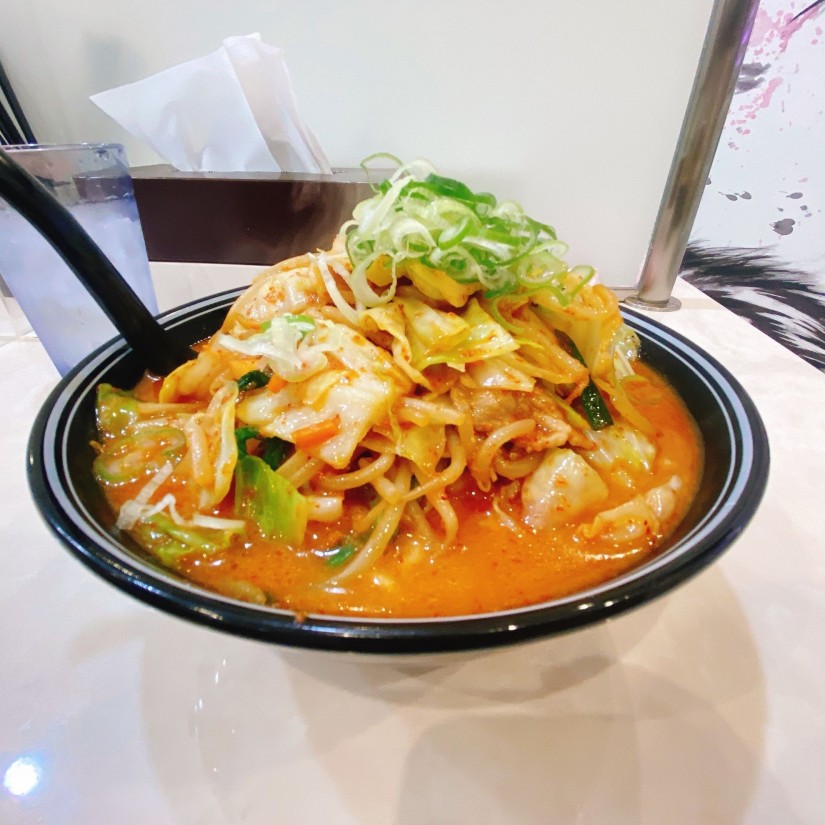 辛味噌タンメン 8辛