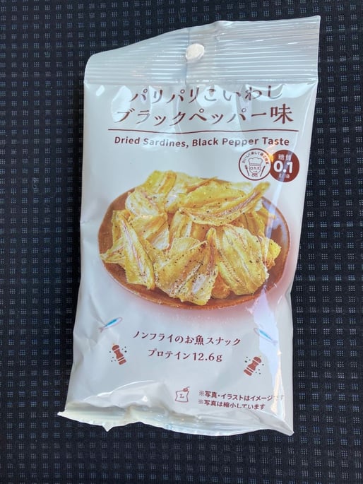 パリパリこいわしブラックペッパー味
