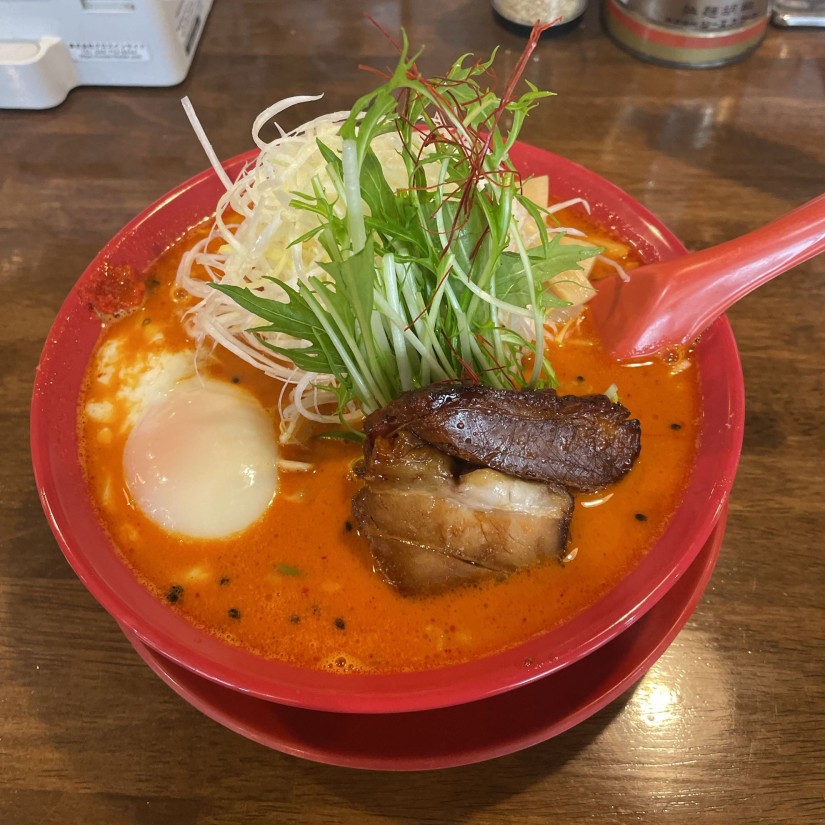 赤ラーメン 挑戦派