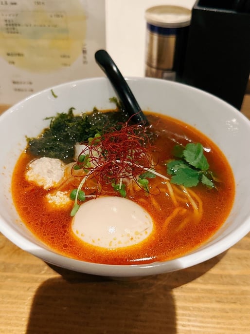 鶏ガラ麻辣麺