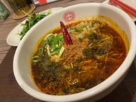 青鬼・担々麺 唐辛子２つ 痺れ顔２つ