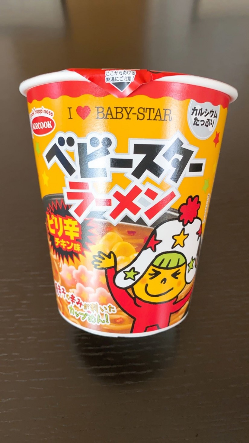 ベビースターラーメン ピリ辛チキン味 ピリ辛