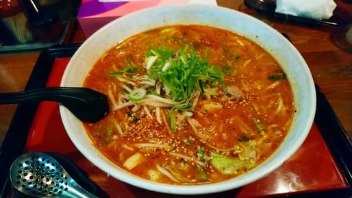 辛口肉野菜タンタンメン 辛口