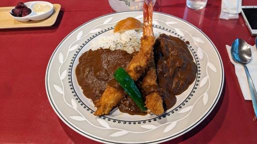 エビフライカレー 7番(烈辛)