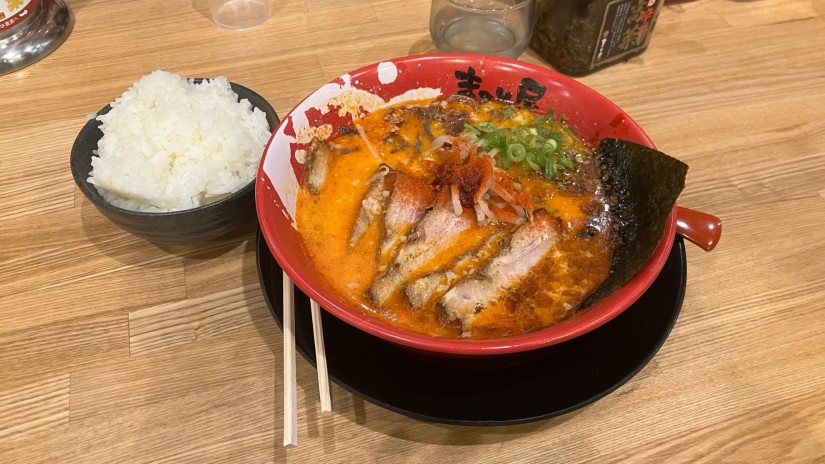 赤辛牛白湯 中辛