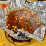 鉄鍋麻婆豆腐 中しびれ辛