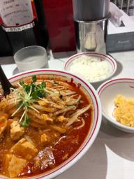 北極辛さ2倍、クラッシュニンニク、背脂トッピング 9x2